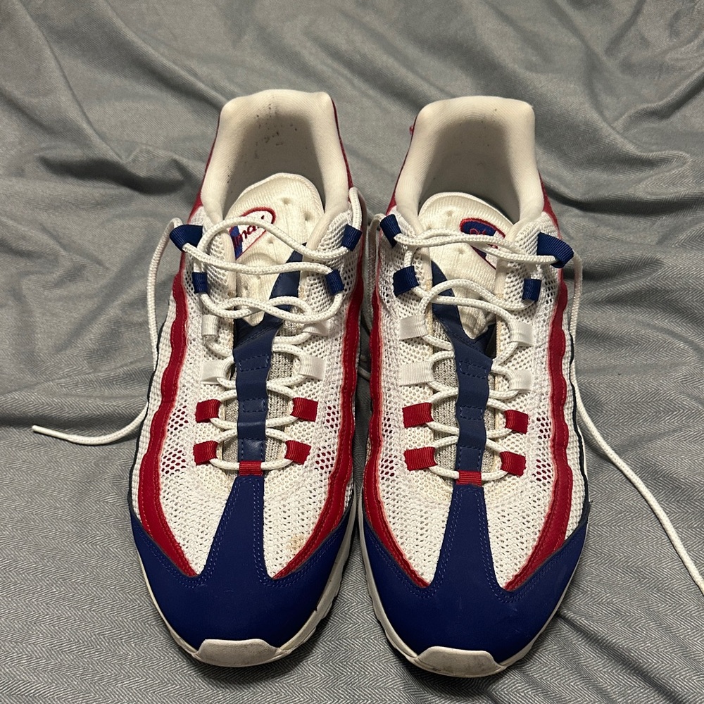 Nike Red, White, and Blue Men's Athletic Shoes